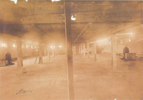 Interior view of the Soldiers & Sailors Military Bath House